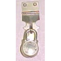 FixtureDisplays® Brass Pad Lock hasp and keys 100058