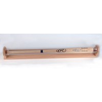 FixtureDisplays® Oak Single Baseball Bat display case 100081