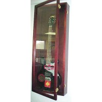 FixtureDisplays® Wood guitar display case_1 100145