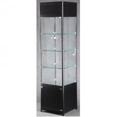 Square Lighted Tower Display Case 100280