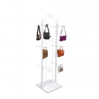 Two Sided Decorative Clothing Purse Jewelry Store Display Hanging Stand100717