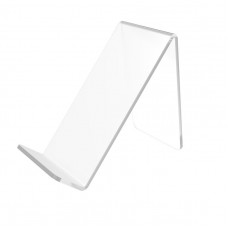 FixtureDisplays® Unit of 10 Plaxiglass Acrylic Easel Stand Book Holder Product Glorifier With Lip 2.5
