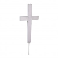 FixtureDisplays Premium Metal & Acrylic Cross LED Lighted Cross, Christian Lighted Church Sign, Perfect for Indoors & Outdoors 10105