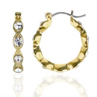 E232 Forever Gold Navette Link Full Hoop Earrings102999-Gold