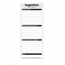 FixtureDisplays® 25 Suggestion Cards, Suggestion Guest and Employee 1040D