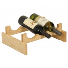 FixtureDisplays® 3 Bottle Dakota Wine Rack  104471