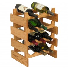 FixtureDisplays® 12 Bottle Dakota Wine Rack  104480