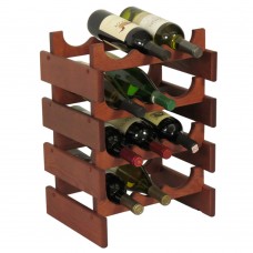 FixtureDisplays® 12 Bottle Dakota Wine Rack  104481