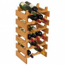 FixtureDisplays® 18 Bottle Dakota Wine Rack  104488
