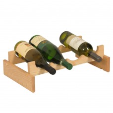 FixtureDisplays® 4 Bottle Dakota Wine Rack  104499