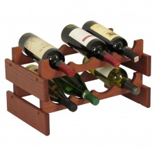 FixtureDisplays® 8 Bottle Dakota Wine Rack  104501