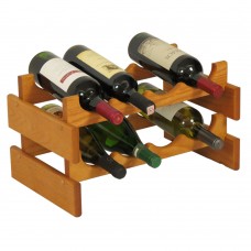 FixtureDisplays® 8 Bottle Dakota Wine Rack  104502