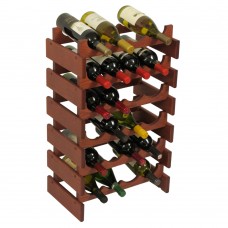 FixtureDisplays® 24 Bottle Dakota Wine Rack  104517