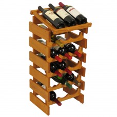 FixtureDisplays® 18 Bottle Dakota Wine Rack with Display Top  104542