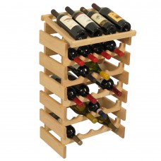 FixtureDisplays® 24 Bottle Dakota Wine Rack with Display Top  104575