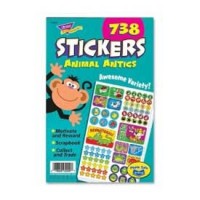 Trend® Animal Antics Sticker Pad, 5-3/4