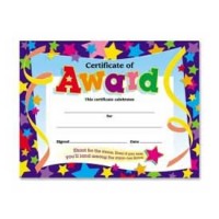 Trend® Certificate of Award, Ready-To-Frame, 8-1/2