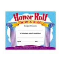 Trend® Honor Roll Award Certificate, 8-1/2