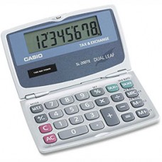 Casio® MS-80S Tax and Currency Calculator, 8-Digit LCD 1119390