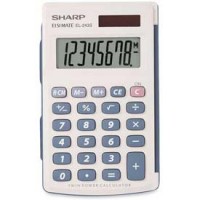 Sharp® 8-Digit Calculator, EL243SB, W/Cover, 2-1/2