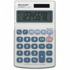 Sharp® EL240SB Handheld Business Calculator, 8-Digit LCD 1119400