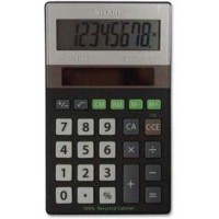 Sharp® 8-Digit Calculator, ELR277BBK, Solar Power, 2-3/4