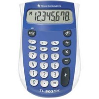 Texas Instruments 8-Digit Handheld Calculator, TI503SV, 3-1/10