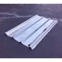 FixtureDisplays® 8 Sheets of Corrugated Metal Roof Sheets Galvanized Metal 11525-USED