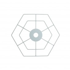 FixtureDisplays® Hexagon Hub 10.5x10.5