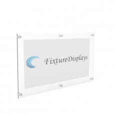 FixtureDisplays® 24X48 Acrylic Sign Blank Corporate Sign Blank Office Sign Holder Building Sign 119880