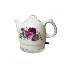 FixtureDisplays® Teapot, Ceramic, w/electronic heat plate, 1080 12025