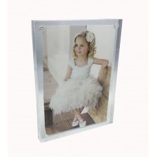 FixtureDisplays® Deluxe Thick Plexiglass Acrylic Picture Frame Magnetic Closure 4.25*5.75