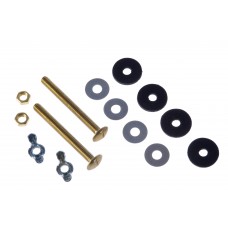FixtureDisplays Tank-To-Bowl Bolt Kit With Wing And Hex Nuts-Brass 5/16” x 3” Each 13170-BLACKSWAN-1PK
