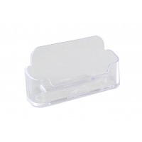 FixtureDisplays® Clear Business Card Holder Counter Top Desk Top Gift Card display Acrylic 14918