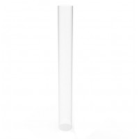 FixtureDisplays® Clear Acrylic Tube 4”(nominal) Diameter (3.937