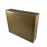 Multipurpose, Wall Mountable, Medium Size, Suggestion Box, Donation Box, Drop Box, Mailbox,Cash Box,15212 copper