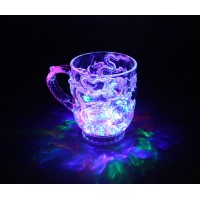 LED Shot Drinking Cup Glass Flashing Blinking LED Cup Whisky Cup Glass Dragon 15562