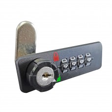 FixtureDisplays® 4  Digit Combination Lock, Flush Mount Metal Door Cabinet Cam Lock 15615