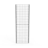FixtureDisplays® FixtureDisplays 2'x 6' (Come in 2 PCS of 2x3') Black Wire Grid Panel Wall Display Grid Wall 15809