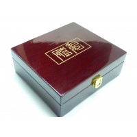 FixtureDisplays® High-end Belt Box Wood Belt Gift Box Belt Organizer Belt Storage Quality Belt Packaging