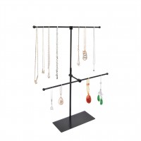 FixtureDisplays® Bracelet & Necklace Jewelry Organizer Display Height Adjustable Height (17-28