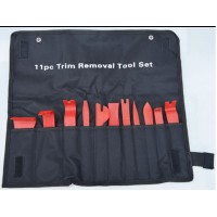 FixtureDisplays® 11-Piece Trim Removal Tool Set Auto Door Panel Window Molding Upholstery Fastener Clip Removal Tool Kit 16841