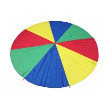 FixtureDisplays® 12 Foot Play Parachute for Kids 8 Handles with Storage Bag Play Parachute for Kids Tent Picnic Mat Blanket 16877