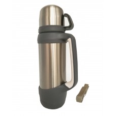 FixtureDisplays® Insulated Beer Growler, 40 oz Vacuum Flask, Stainless Steel Vacuum Water Bottle for Cold and Hot Beverages 16912