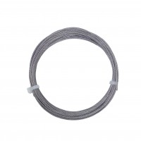 FixtureDisplays® Stainless Steel 304 Wire Rope, 1x7 Strand, 3/64