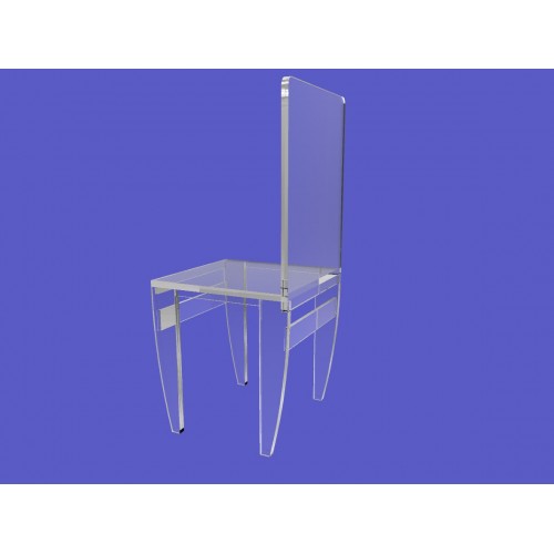 Anniversary Ghost Clear Acrylic Chair Office Furniture
