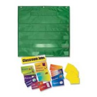 30 Pockets Classroom Pocket Chart for Storage Cell Phones with 4 Hooks Used  In Class&exams Hanging Storage Bags