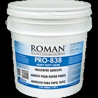 Roman Decorating Products PRO-838 5 Gallon Clear Heavy Duty Adhesive