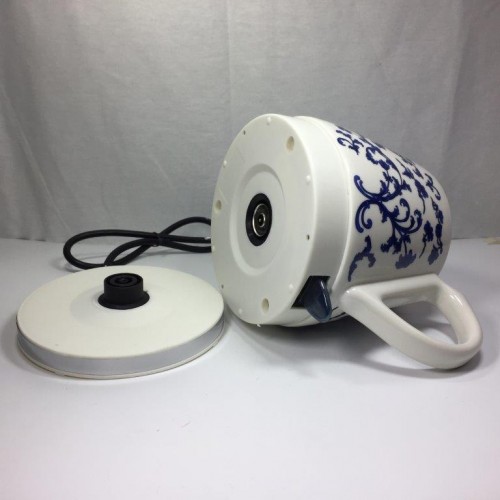 Ceramic Electric Kettle Peony Electric Ceramic Kettle 2 tone Ceramic T –  FixtureDisplays