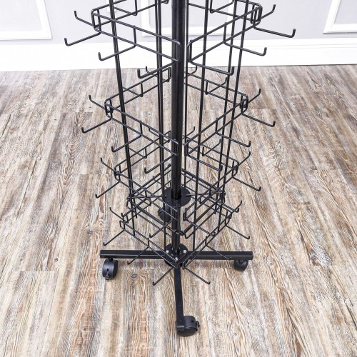 Supermarket Metal Wire Rack Rotating Counter Keychain Holder Display Stand  - China Display and Counter Display price